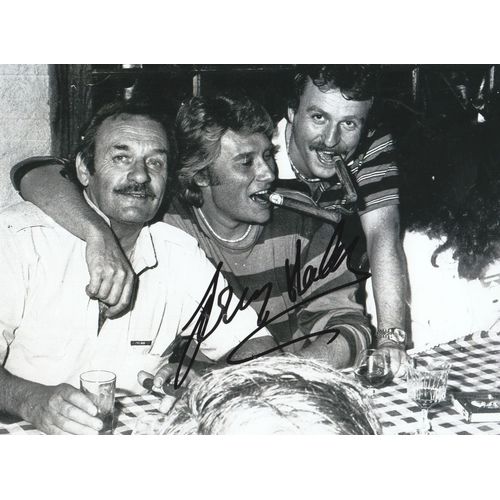 Autographe Johnny Hallyday