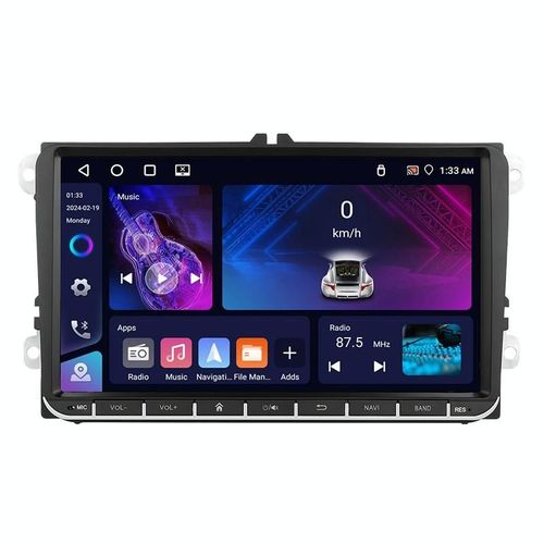 Autoradio Android 13 cran 7 Pouces HD Carplay GPS Bluetooth WiFi Intgr YONIS