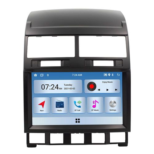Autoradio Gearelec 9 Pouces Android Pour Volkswagen Vw Touareg 2002-2009 Avec Carplay Andriod Auto Gps Bluetooth Rds Wifi 2+32go