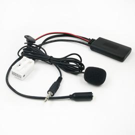 Acheter Adaptateur de micro mains libres pour autoradio RD4, Bluetooth,  musique, AUX, appel téléphonique, 12 broches, adapté pour Peugeot