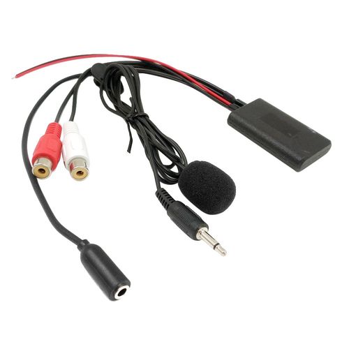 Autoradio Universel 3.5 MM RCA Audio EntrE AUX Cble De Microphone Bluetooth Pour Pioneer Pour Pour Pour