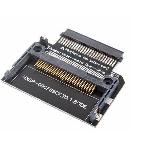 Autre CF carte Flash Merory compacte  50 broches, adaptateur de disque dur IDE SSD de 1.8 pouces pour Toshiba Nipseyteko