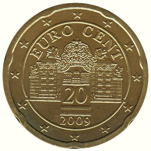 Autriche - 20 Cents D'euro - 2009