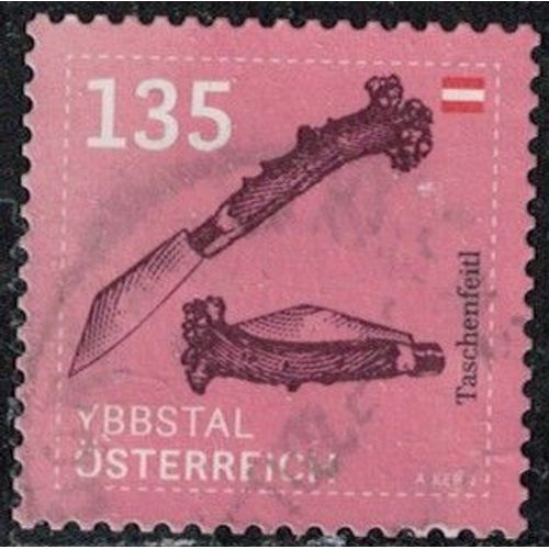 Autriche 2020 Oblitr Used Ybbstal Penknife Canif Couteau Y&t At 3369 Su