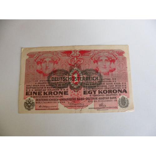 Autriche-Hongrie 1 Krone 1916