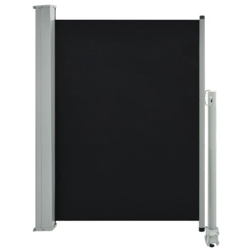 Auvent Paravent Store Brise-Vue Latral Rtractable De Patio Jardin Terrasse Balcon Protection Visuelle cran 100 X 300 Cm Noir Helloshop26 02_0007179