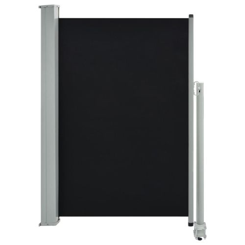 Auvent Paravent Store Brise-Vue Latral Rtractable De Patio Jardin Terrasse Balcon Protection Visuelle cran 120 X 300 Cm Noir Helloshop26 02_0007219