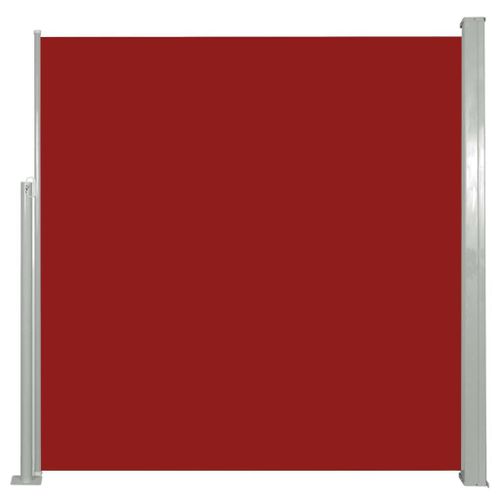 Auvent Paravent Store Brise-Vue Latral Rtractable De Patio Jardin Terrasse Balcon Protection Visuelle cran 140 X 300 Cm Rouge Helloshop26 02_0007092