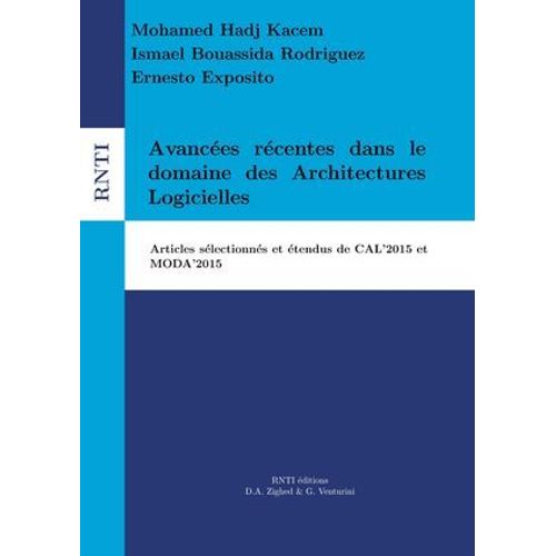 Avances Rcentes Dans Le Domaine Des Architectures Logicielles  