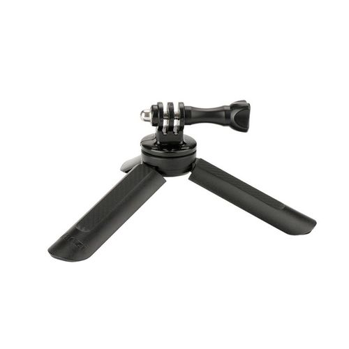 avec adaptateur - Mini trpied Portable 1/4 pour GoPro SJCAM YI 4K, support'appareil photo pour tlphone Zhiyun lisse 4 DJI OSMO 3 2 OM4 Feiyu, accessoires Vimbal
