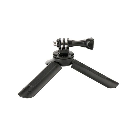 avec adaptateur - Mini trpied Portable 1/4 pour GoPro SJCAM YI 4K, support d'appareil photo pour tlphone Zhiyun lisse 4 DJI OSMO 3 2 OM4 Feiyu, accessoires Vimbal