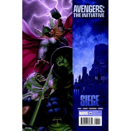 Avengers The Initiative # 32 ( V.O. 2010 ) ** Art By Mahmud A. Asrar ** Fin Du Dark Reign : Siege Part 1 ***   de C. Gage / Asrar / Buchman  Format Broch 