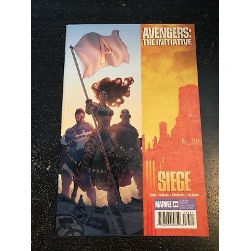 Avengers The Initiative # 35 ( V.O. 2010 ) ** Final Issue ** Dark Reign / Siege Part 4 Of 4 **   de C. Gage / Jorge Molina / cover David Yardin  Format Broch 