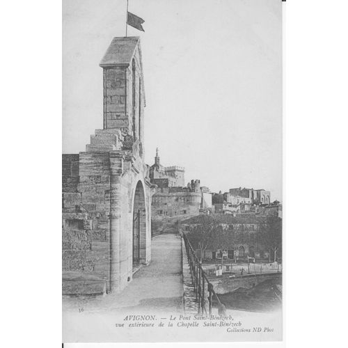 Avignon - 2 Cpa - La Chapelle Du Pont Saint-Bnzet - 1er Choix - Ref 060973