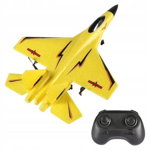 Avion de chasse tlcommand en mousse, modle facile  utiliser
