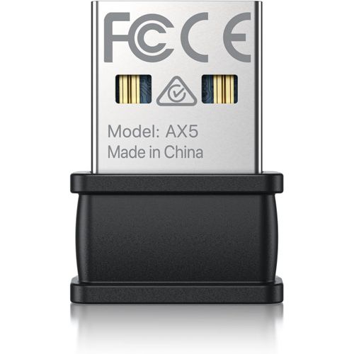 AX300 Nano Cl WiFi pour PC, Cle WiFi 6 USB, Cl USB WiFi pour Windows 11/10/7, Portable Clef WiFi Sans Fil 2.4GHz Seulement, 286Mbps Dongle WiFi USB Installation Facile, OFDMA, Pas pour MAC.[V73]