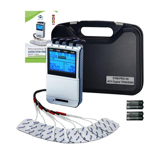 Axion - Électrostimulateur TENS/EMS STIM-PRO X9+ - 43 Modes ...