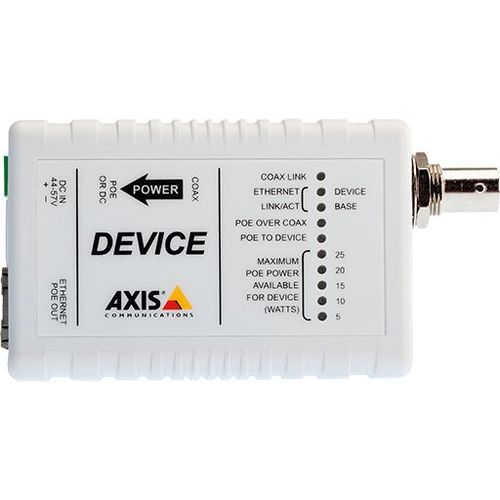 AXIS T8642 Ethernet Over Coax Device Unit PoE+ - Convertisseur de support