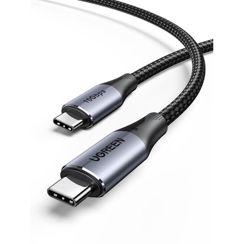 AYU-1M Cble USB C 240W PD 3.1 Charge Rapide USB 3.2 Vido 4K 60Hz Data Sync  10Gbps Compatible avec iPhone 16 Plus Pro Max 15 MacBook Pro Air iPad Pro Air Galaxy S24 Plus Ultra S23 Tab S9