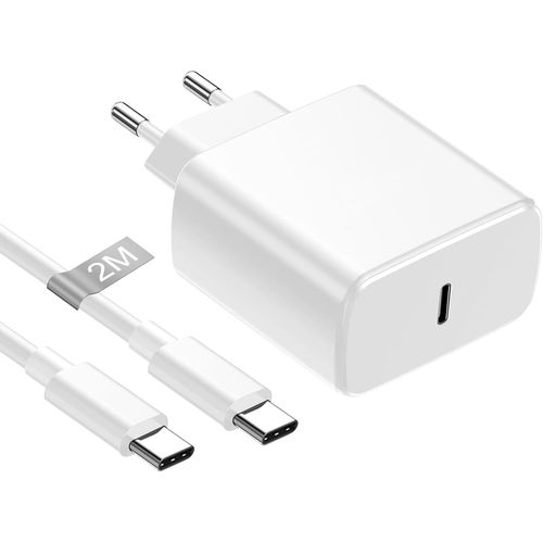 Ayu-45w Chargeur Usb C Rapide Pour Samsung Galaxy S25 Ultra/S25+/S25/S24/S23/S22/S21 Ultra/S20/S20+/Note 20/10/9/8, Chargeur Type C Adaptateur Samsung Prise Secteur Usb C Fast Charger Avec 2m Cable T