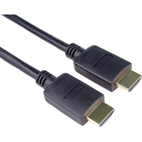 AYU-4K Cble HDMI 2.0b Certifi Haute Vitesse M/M 18Gbps avec Ethernet, Compatible avec Vido 4K@60Hz, Deep Color, 3D, ARC, HDR, Dolby TrueHD, Connecteurs plaqus Or, Noir, 1,5 m
