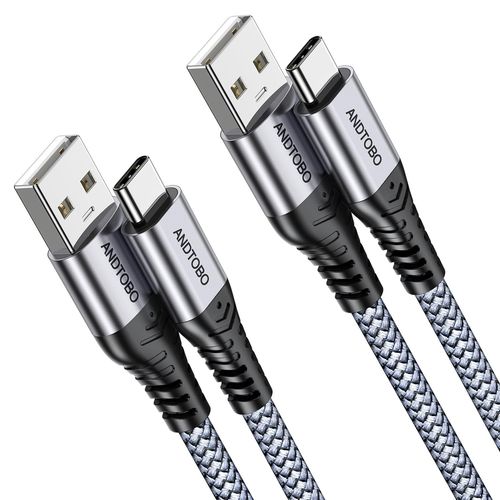Ayu-Cble Usb A Vers Usb C 3.1a, [3m+3m] Cble C Charge Rapide, Cordon Chargeur Tress Pour Iphone 16/15 Plus Pro Max, Samsung Galaxy S20 S10 S9 S8, Google Pixel 2 Xl