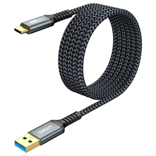 AYU-Cable USB C, 2 pices 2M 5Gbps Cable USB vers USB C, Cable USB C Charge Rapide pour iPhone 16/15 Pro Max, Galaxy S24, Google Pixel, Android Auto, Huawei P40/P30, MacBook Pro