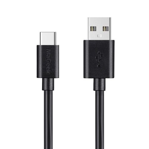 AYU- Cble USB Type C vers USB 2.0 (3,0m) Super Long de Donnes et Charge pour Samsung Galaxy S8, S8 Plus, Nexus 6P, LG G6, new MacBook, Google Pixel XL, OnePlus et plus (Noir)