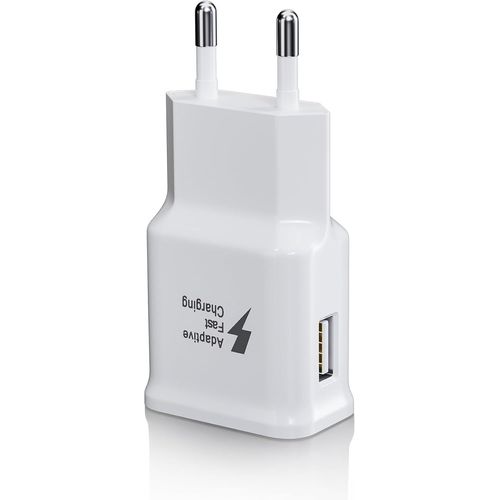 Ayu-Chargeur Usb Mle Adaptateur Secteur Connecteur De Charge Compatible Avec Samsung Galaxy S8, S8+, S9, S10, S10 Plus, S10e, S7, S6, A50, A51, A30, A13, A03, Chargeur Rapide D'origine De Remplaceme