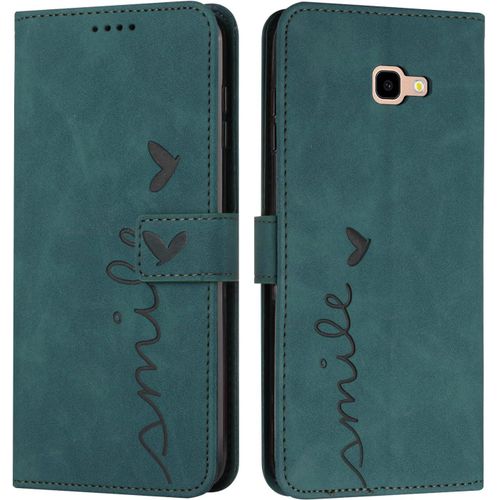 Ayu-Coque Pour Samsung Galaxy A3 2017 / A320, tui Housse En Cuir Pu Premium Samsung A3 2017/A320, Magnetique Flip [Pochette De Portefeuille], Etui De Protection Pour Samsung A3 2017/A320 (Vert)