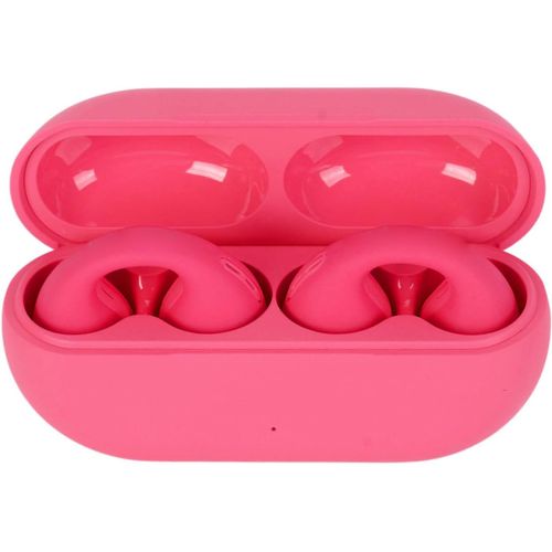 AYU-couteurs  Conduction Osseuse, Clip d'oreille tanche  Conduction Osseuse pour Windows, Casque Bluetooth pour la Course  Pied, Le Cyclisme, L'entranement (Rouge)