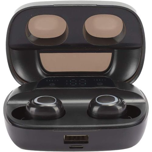 AYU-couteurs Bluetooth, Mini-oreillette Bluetooth Invisible Tactile TWS True couteurs Bluetooth intgrs sans Fil, avec Chargement USB-C 2200Mah