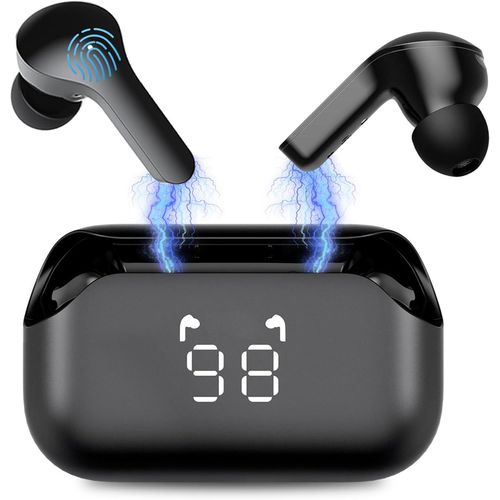 AYU-couteurs intra-auriculaires Bluetooth - couteurs sans fil jusqu' 6 heures d'autonomie