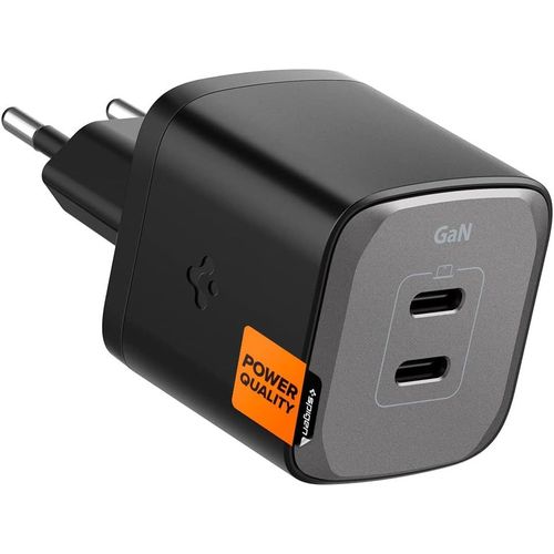 Ayu-Gan Iii 452 Total 45w 2 Ports Double Usb C Chargeur Mural Pd Pps Bloc De Charge Adaptateur Compatible Avec Iphone 14 Plus Pro Max 13 12 Mini Ipad Air Pro Galaxy S23/S22 Note 20 Pixel Et Plus