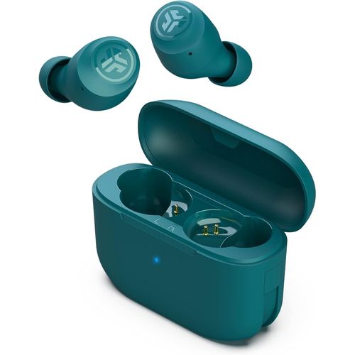 AYU-Go Air Pop Ecouteurs Bluetooth sans Fil - couteurs Intra-Auriculaires avec Micro, 32+ Heures d'Autonomie, Ecouteur et Botier de Charge USB, Oreillette Son Personnalis EQ3, Sarcelle