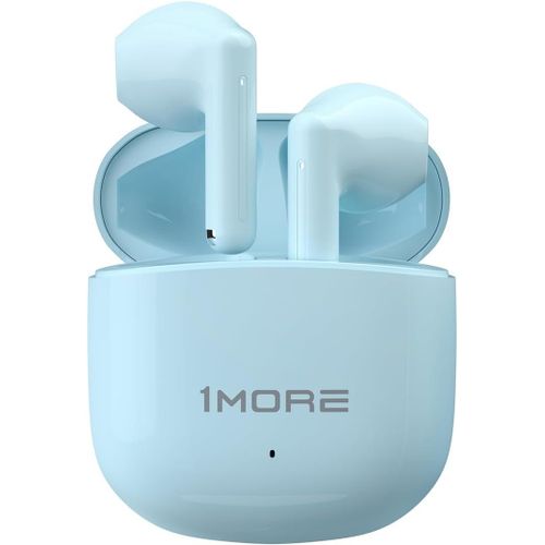 AYU-Q10 couteurs sans Fil, Bluetooth 5.3 Semi-Intra-Auriculaires lgers, Ajustement Confortable, couteurs stro Basses Profondes avec Deux micros, appairage en Une tape, IPX4, 26H (Bleu)