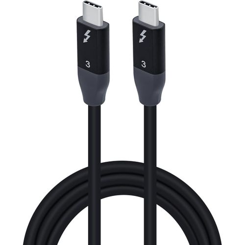 AYU-Usb-c  Usb-c Thunderbolt 3.0 Charge rapide 100W et cble transfert donnes 40Gbps supportant 5K@60 Hz/4K@60 Hz pour tlphones mobiles/ordinateur portable/MacBook/Google Chromebook-92cm(3ft)