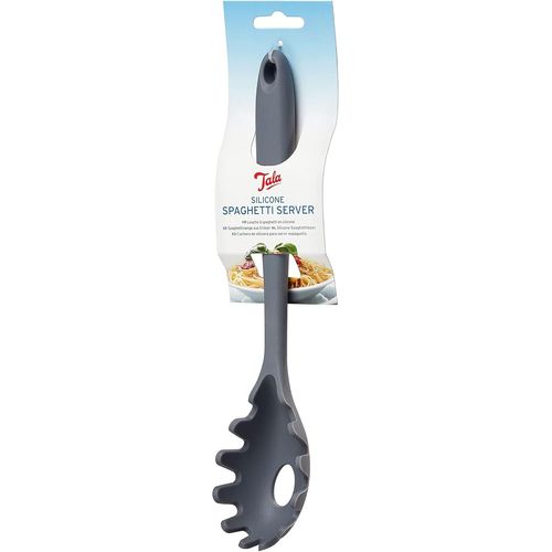 Ayuhr-Cuillre  Spaghetti En Silicone De Couleur Grise, Rsistante  La Chaleur Jusqu' 240 Degrs Et Idale Pour Servir Toutes Les Tches De Sauces Et Soupes, Idale Pour Une Utilisation Avec Des