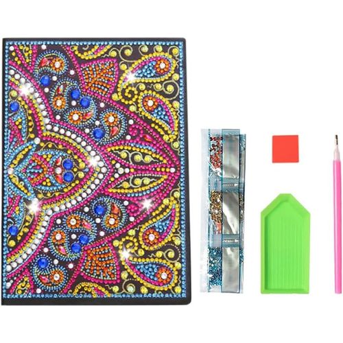 Ayuhr-Diamond-Painting Diamant Cadeau Fille 5 6 7 8 9 10 11 12 Ans Carnet De Notes Notebook Activit Manuelle Enfant A5 Bricolage Activite Jeux Mandala Anniversaire Idee Diy