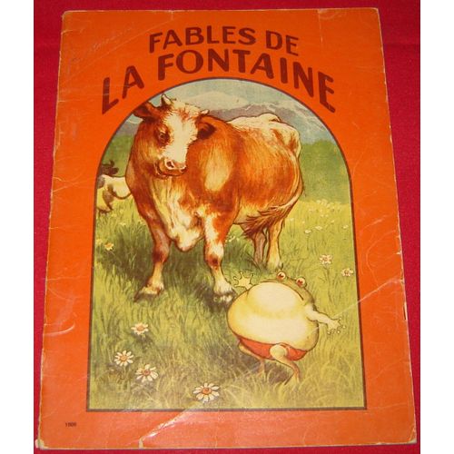 B.D Ancienne Fables De La Fontaine N 1606   