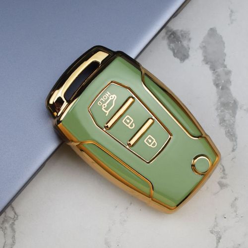 B Style tui Vert - Nouvelle Coque De Cl De Voiture  3 Boutons, En Tpu, Pour Ssangyong Kyron 2 Sanka Actyon Korando Tivoli