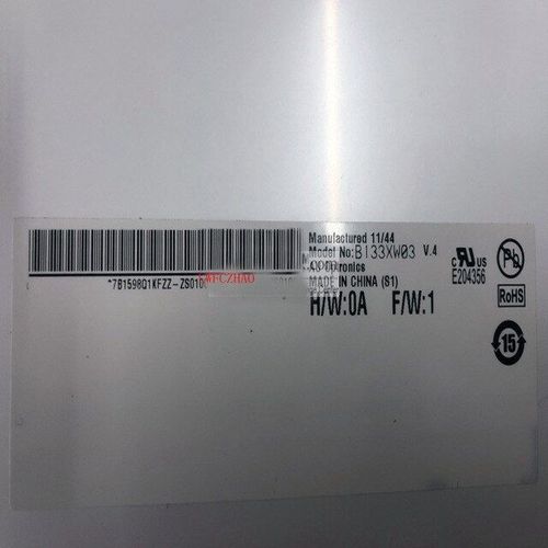 B133XW03 V.4 B133XW03 LTN133AT20 LTN133AT16 N133BGE-L31 N133BGE-L41 pour ordinateur portable LCD CRAN AFFICHAGE LED panneau de remplacement