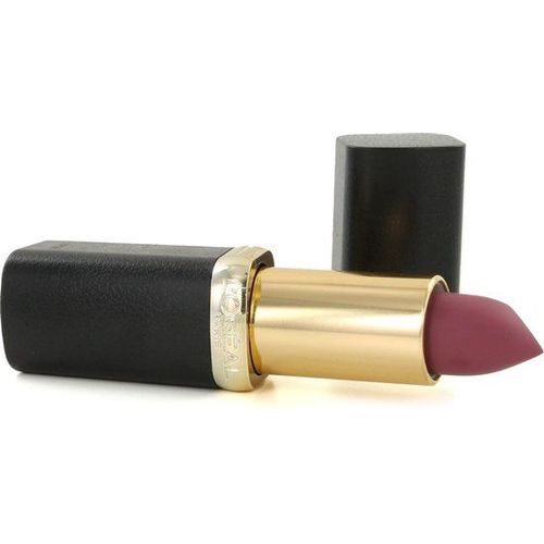 Color Riche Rouge  Lvres Mat - B48 Mauvaise Habitude - Collection Dark Leather - L'oral