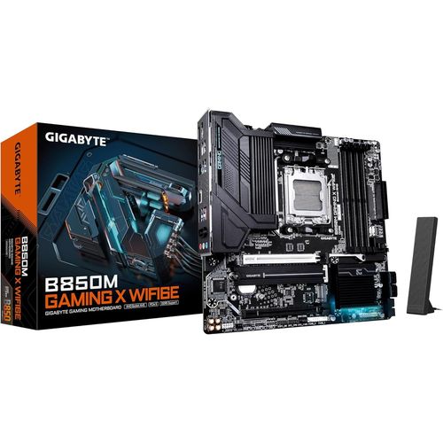 B850M GamingXWifi6E Carte Mre-Processeurs Amd Ryzen Srie 9000,Vrm Numrique 10+2+2 Phases,Jusqu' 8200Mhz Ddr5(Oc),1Xpcie 5.0 + 1Xpcie 4.0 M.2,Lan 2.5,Wifi 6E,Usb 3.2 Gen 2.