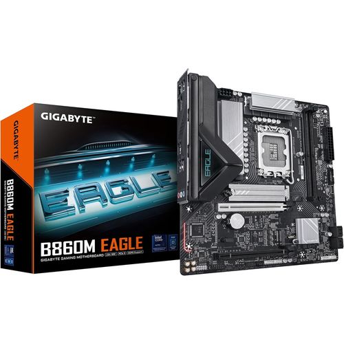 B860M Eagle Carte Mre-Processeurs Intel Core Ultra,Vrm 6+1+2+1 Phases,Jusqu' 9066Mhz Ddr5,1Xpcie 5.0 + 1Xpcie 4.0 M.2,Lan 2,5 Gbe,Usb 3.2 Gen 1