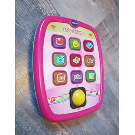 Bebe Apprend Baby Tablette Bilingue Rose Rakuten