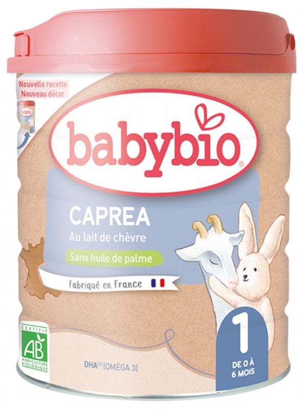 Babybio - Caprea 1 Au Lait De Chvre De 0  6 Mois Bio 800 G