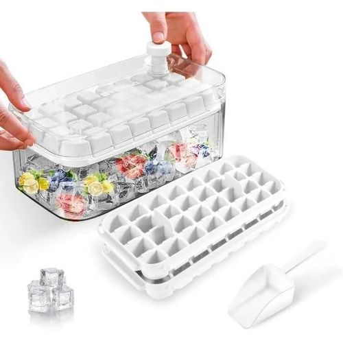 Bac A Glacon, Glacons Moule De Qualit Alimentaire Avec Couvercles, Libre Tous Les Glaons En Une Seconde, Sans Bpa