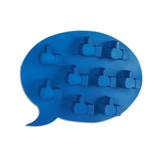 Bac  Glaons En Forme De J'aime Facebook Like Ou Gateau Chocolat Moule Bac A Glacon Insolite