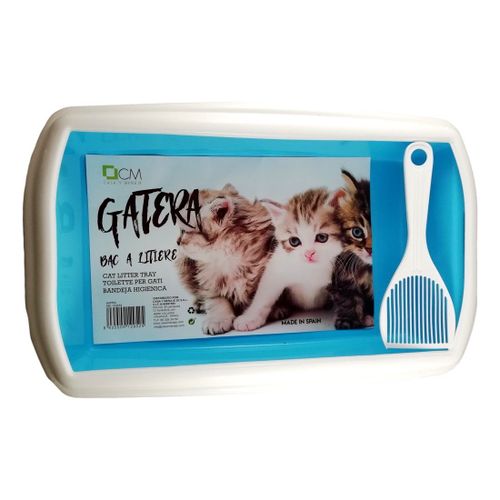 Bac  Litire Avec Pelle 42x26x8cm Maison De Toilette Pour Chat 3 Couleurs